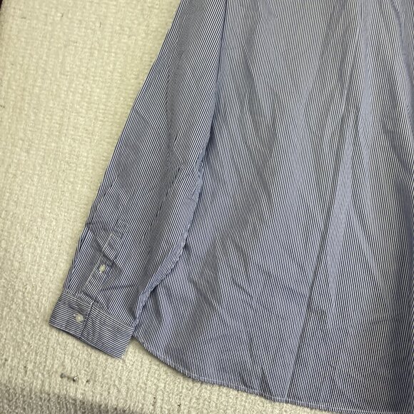 Guess x Brandalised x Banksy Stripe Button Up Out Of Bed Shirt Graffiti Read* - Picture 13 of 16